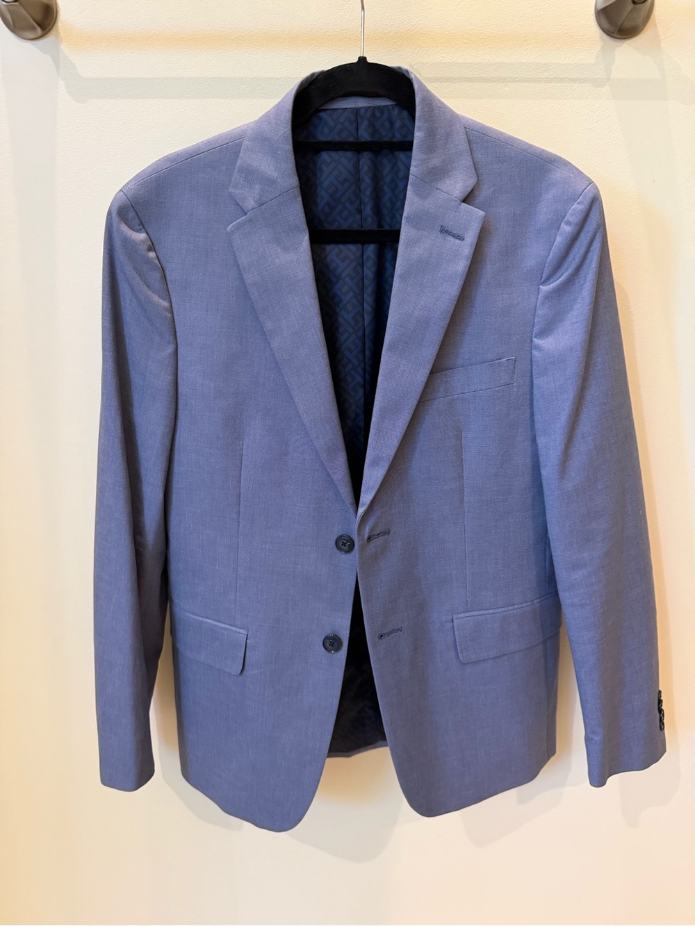 Tommy Hilfiger Light Blue Single-Breasted Sport Coat